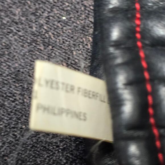 Vintage ARIS Red & Black SOFTAN Winter Weather Snow Ski Gloves Men's Small - Picture 14 of 16